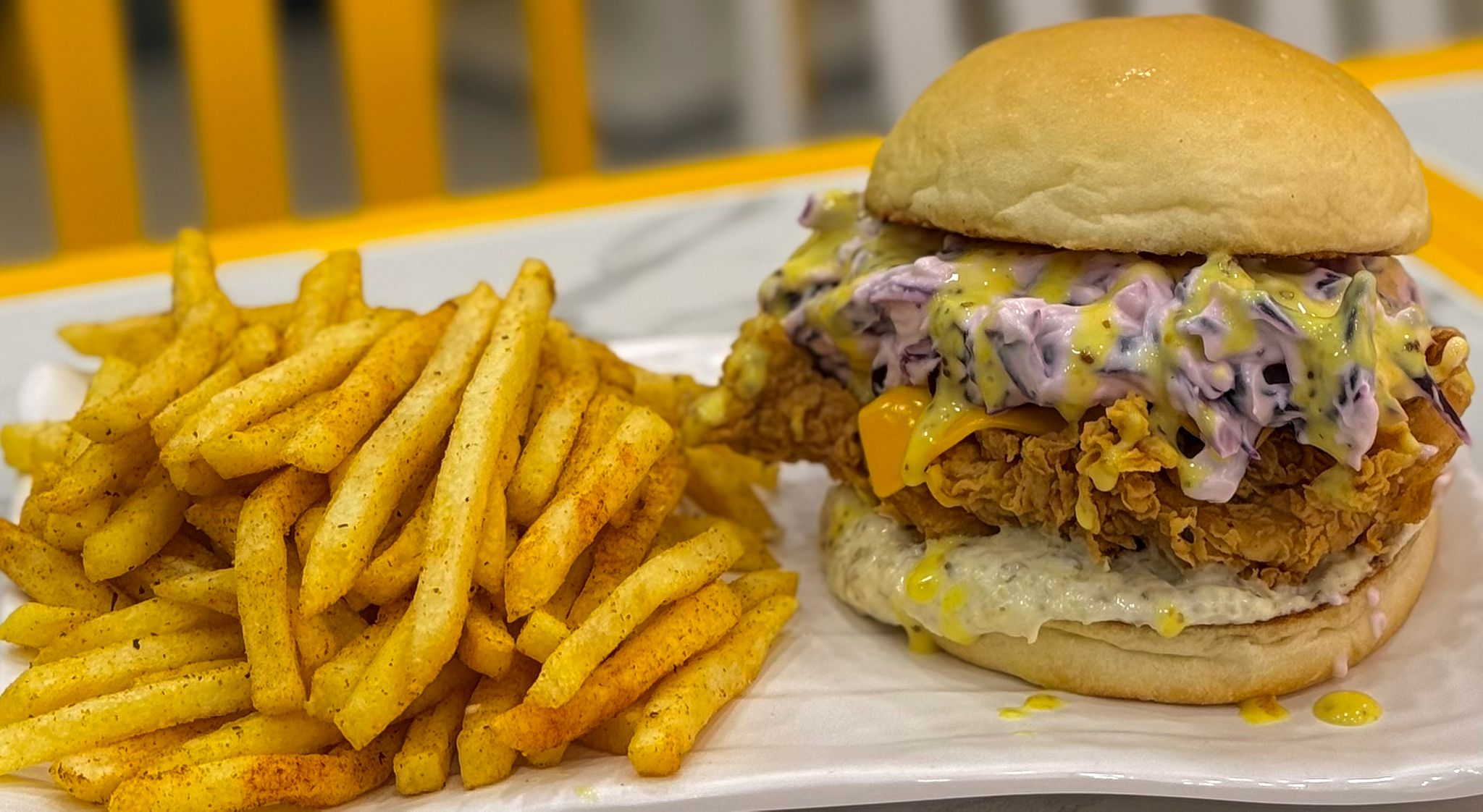 Happy Purple Burger