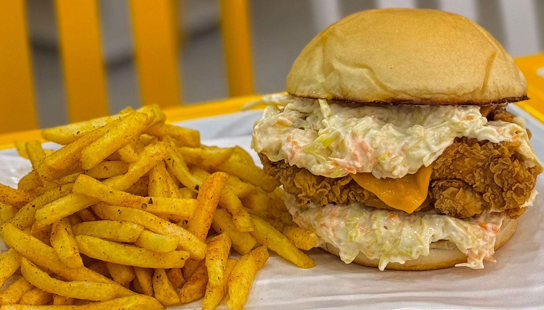 Coleslaw Burger